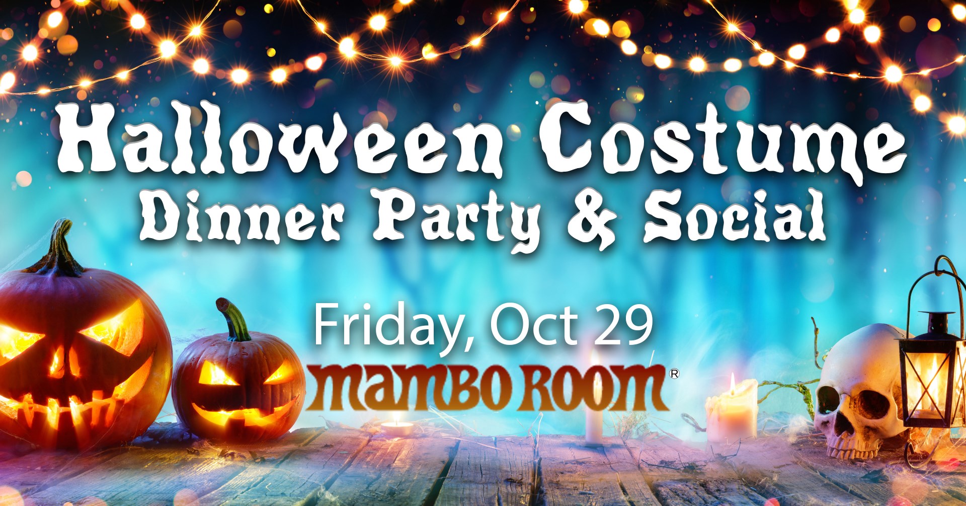 Halloween Costume Dinner Party & Latin Dance Social