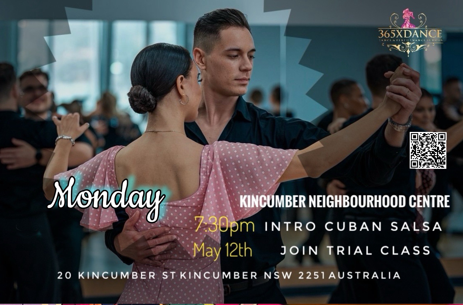 Salsa dance at Kincumber (trial class)