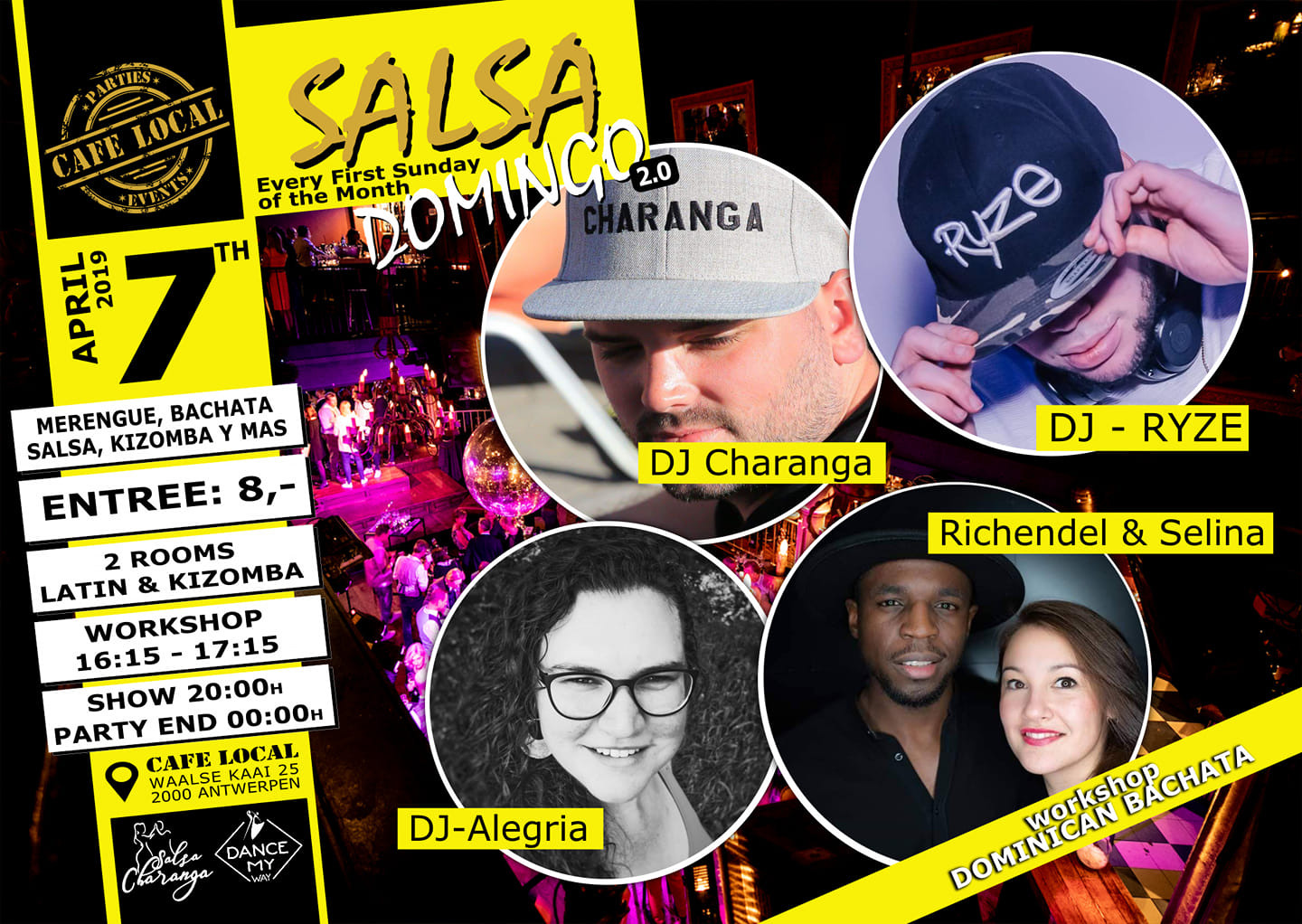 Salsa Domingo 2.0 April 7th
