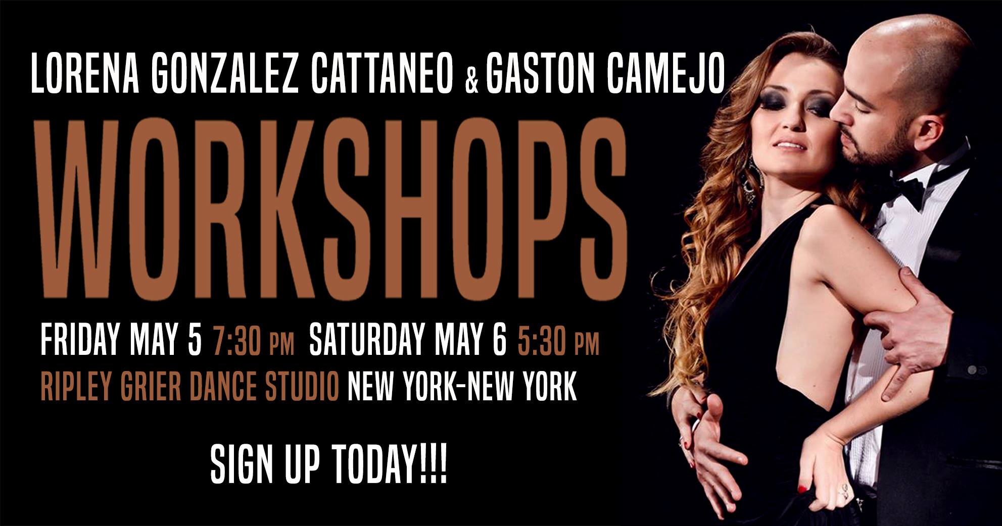 Lorena Gonzalez Cattaneo & Gaston Camejo - Workshops