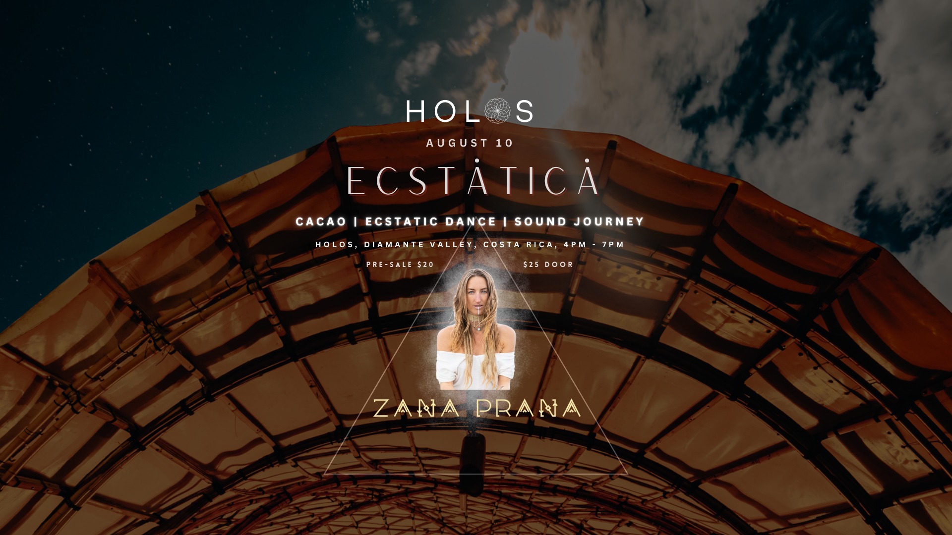 ECSTÅTICÅ - Ecstatic Dance & Sound Journey with Zana Prana