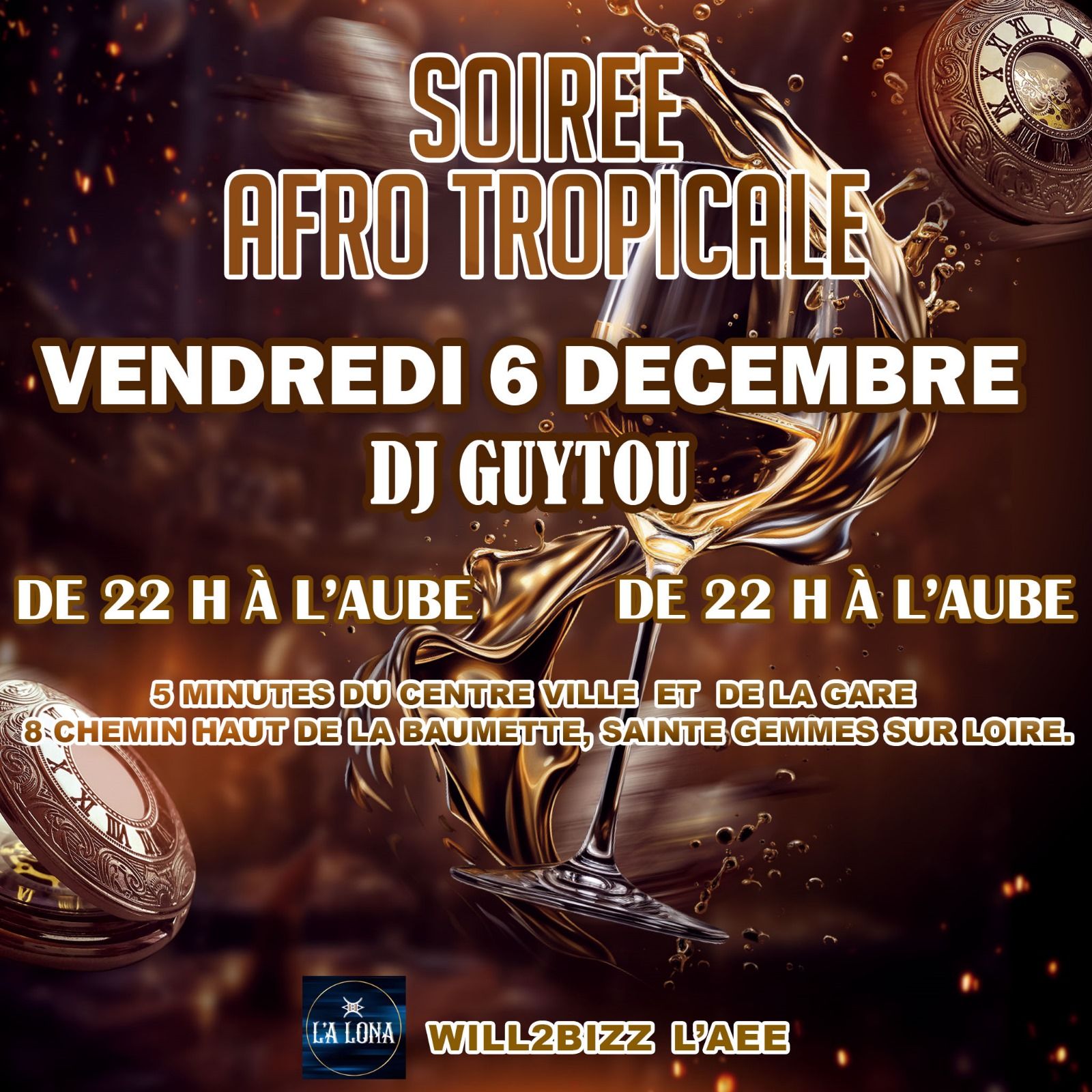 SOIRÉE AFRO TROPICALE