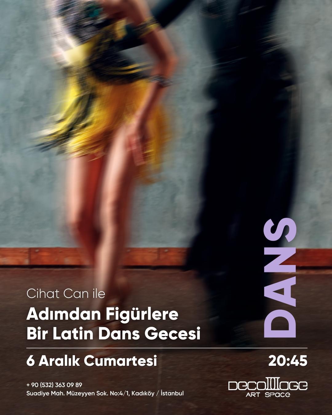 Adımdan Figürlere Bir Latin Dans Gecesi