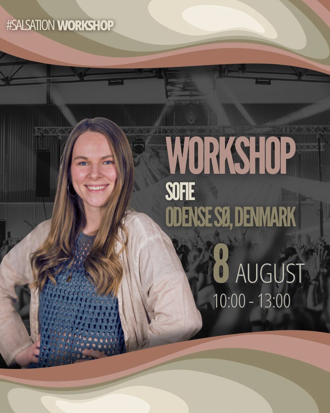 8. August SALSATION® Workshop Sofie, FRAUGDE, Danmark