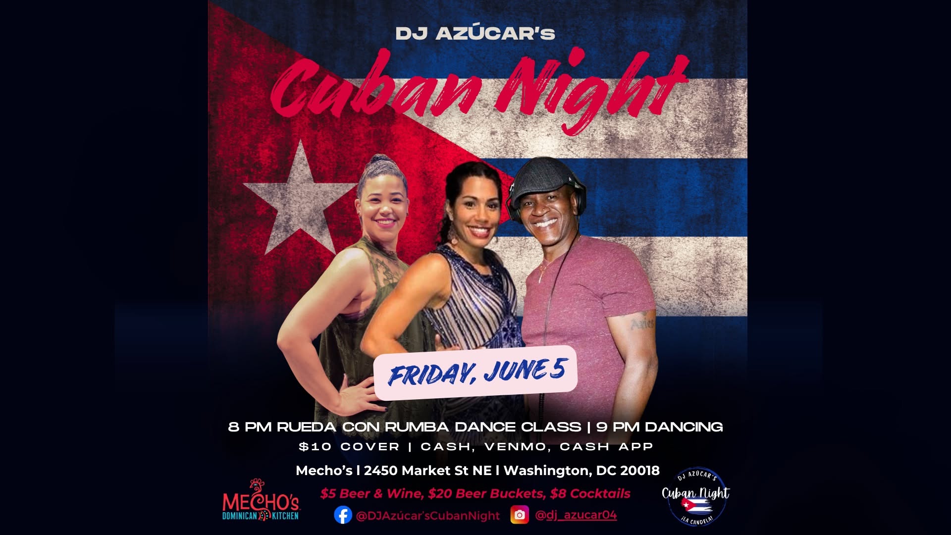 DJ Azúcar’s Cuban Night