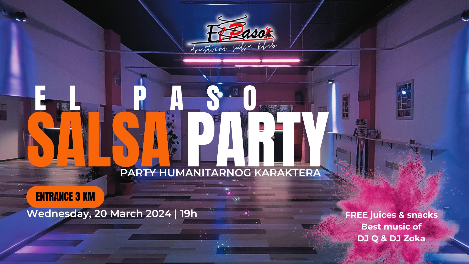El Paso Salsa Party - party humanitarnog karaktera