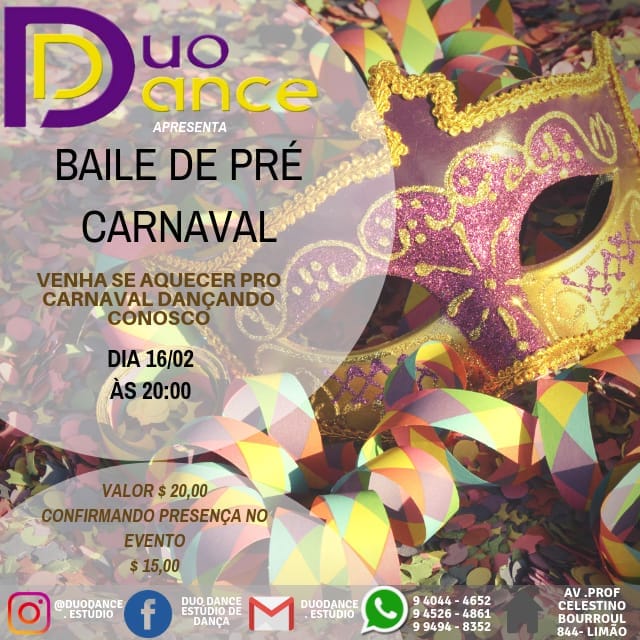 Baile de Pré Carnaval Duo Dance