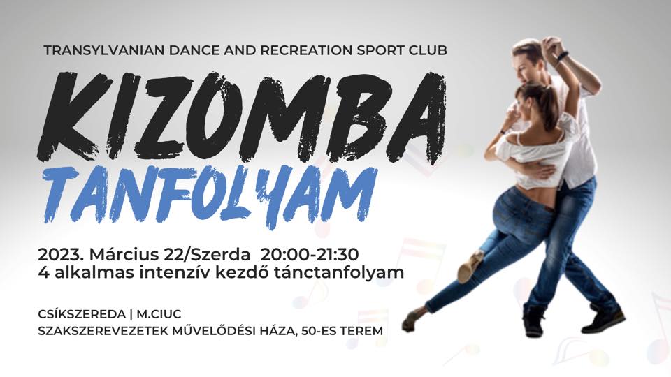 Kezdő Kizomba tánctanfolyam Csíkszereda