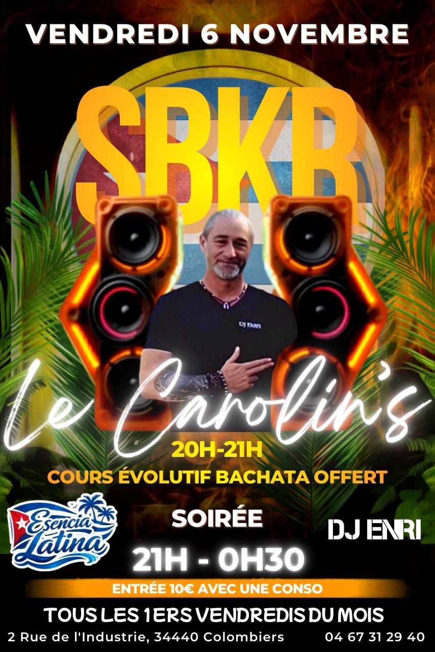 Soirée SBKR au Carolin’s