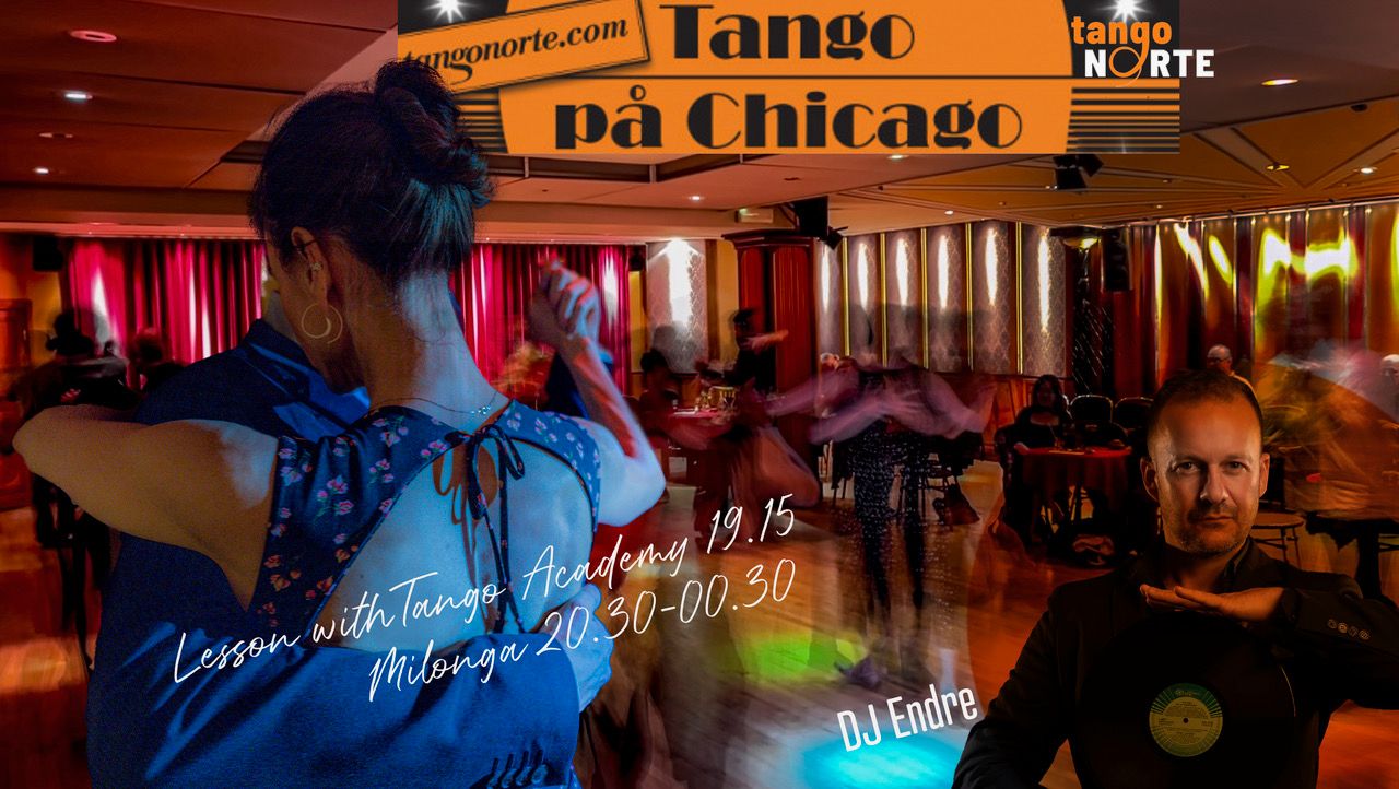 Milonga at Chicago with TDJ Endre Szeghalmi 🇭🇺 (pre-milonga) Drop-in Lesson with Tango Academy