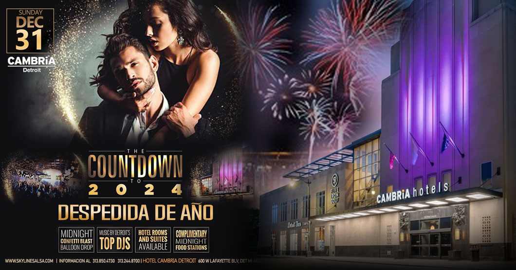 Michigan's Largest Latin New Years Eve Party 2023