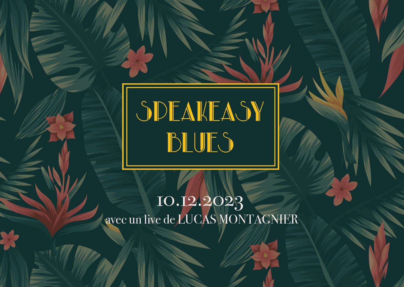 Speakeasy Blues - décembre 2023