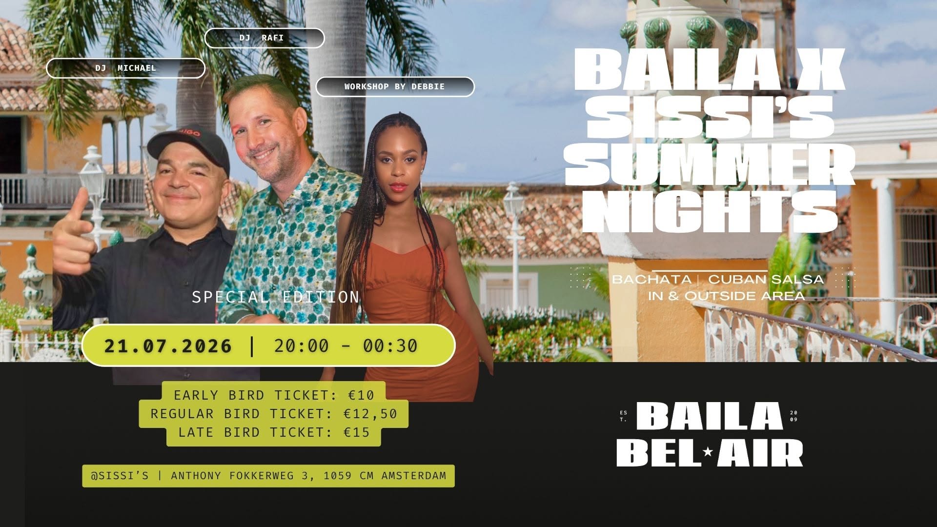 Baila X Sissi’s - Summer nights