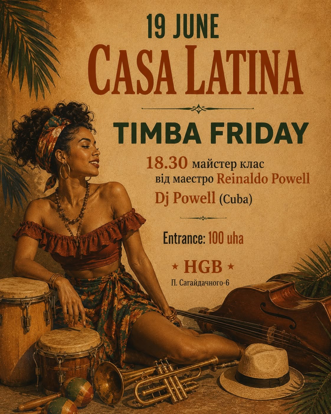 CASA LATINA-Timba Friday