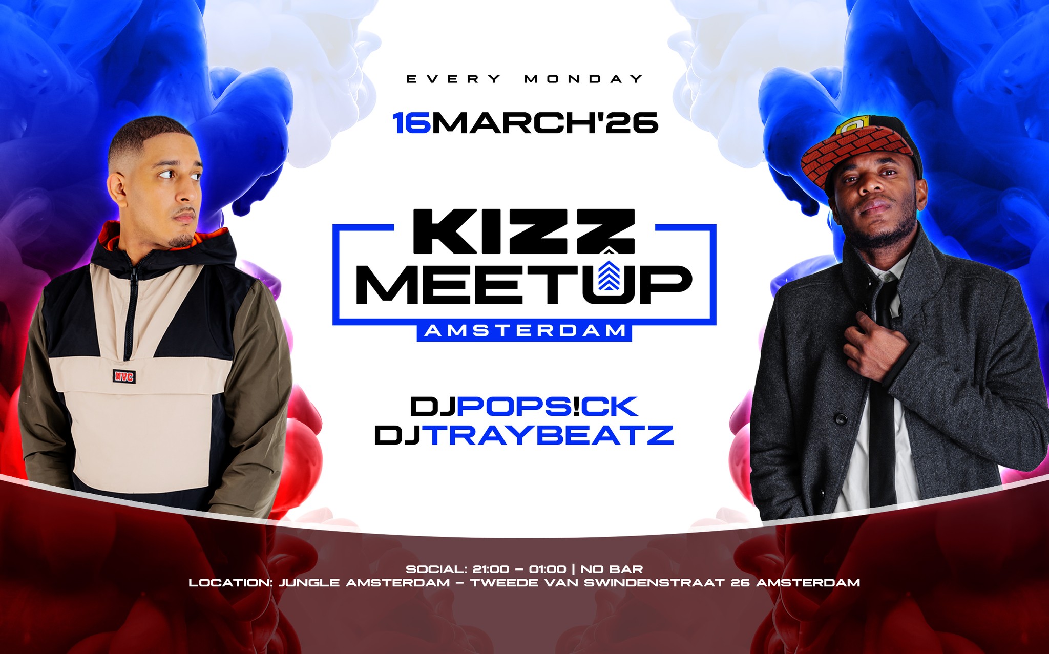 KIZZ MeetUp ‘Amsterdam': Traybeatz x Pops!ck