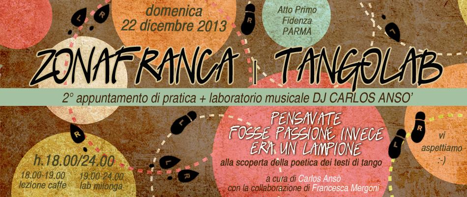 ZONAFRANCA TANGO LAB 2°appuntamento