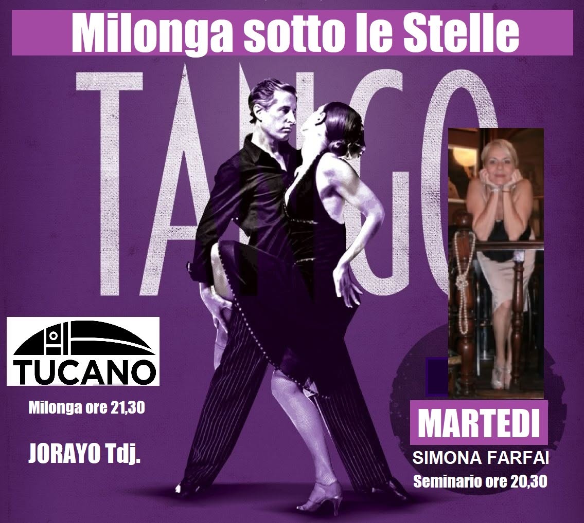 INAUGURAZIONE Milonga sotto le Stelle al Tucano Beach