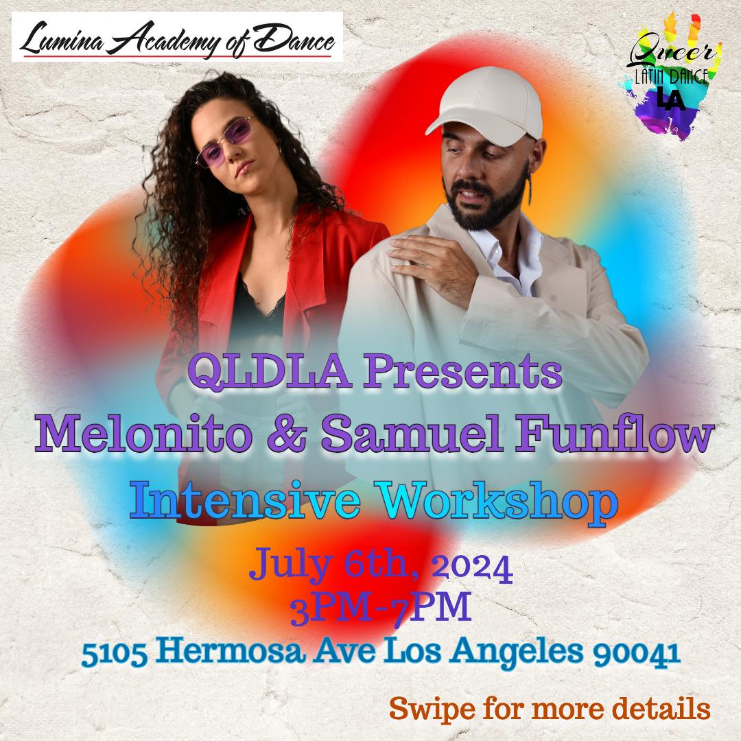 SPECIAL WORKSHOP AND SOCIAL WITH MELONITO AND SAMUEL FUNFLOW