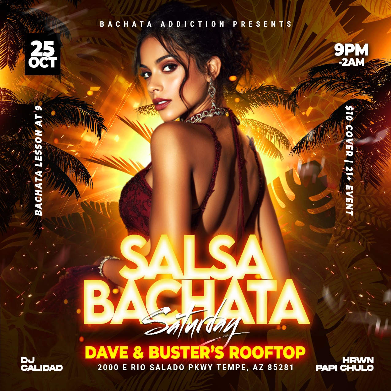 Salsa Bachata Saturday at D&B October Edition (only once a month!)