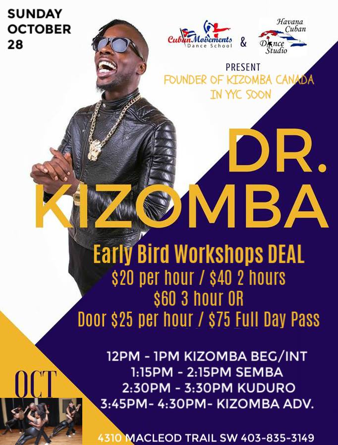 DR Kizomba Workshops YYC