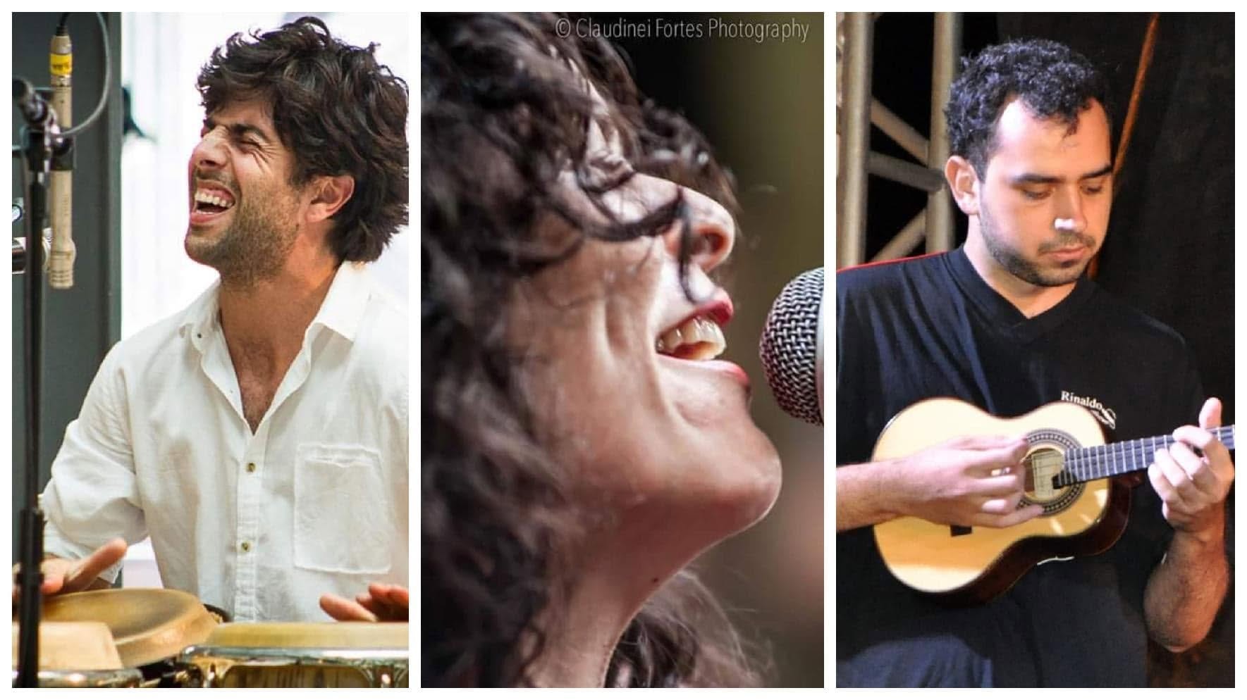 Andréia Preta, Adriel Job e Bruno Cunha no Stout!