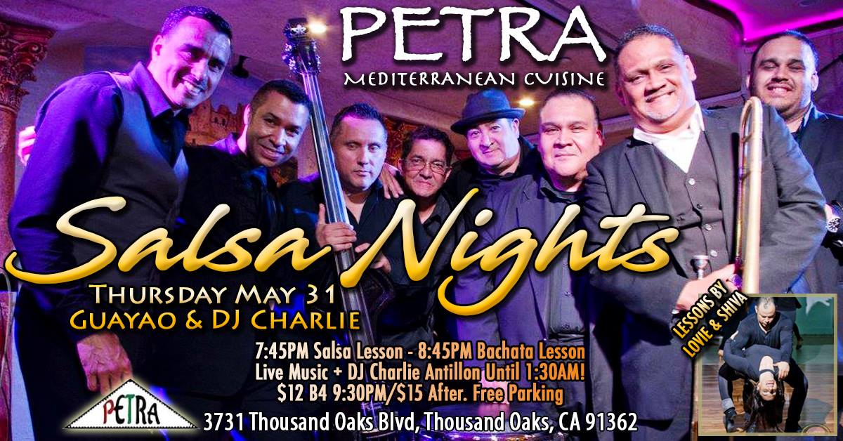 Salsa Nights at Petra with Guayao!