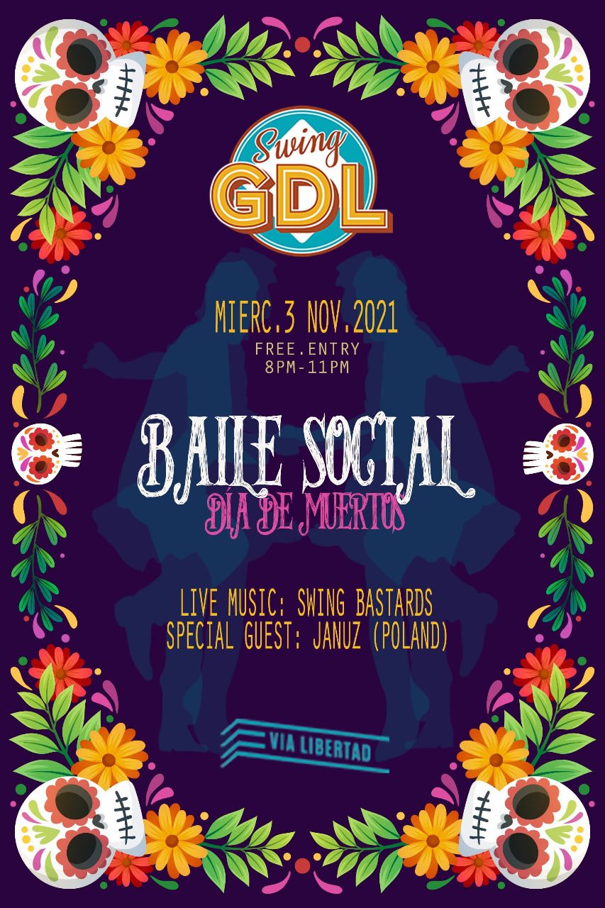 ¡Baile social de muertos!