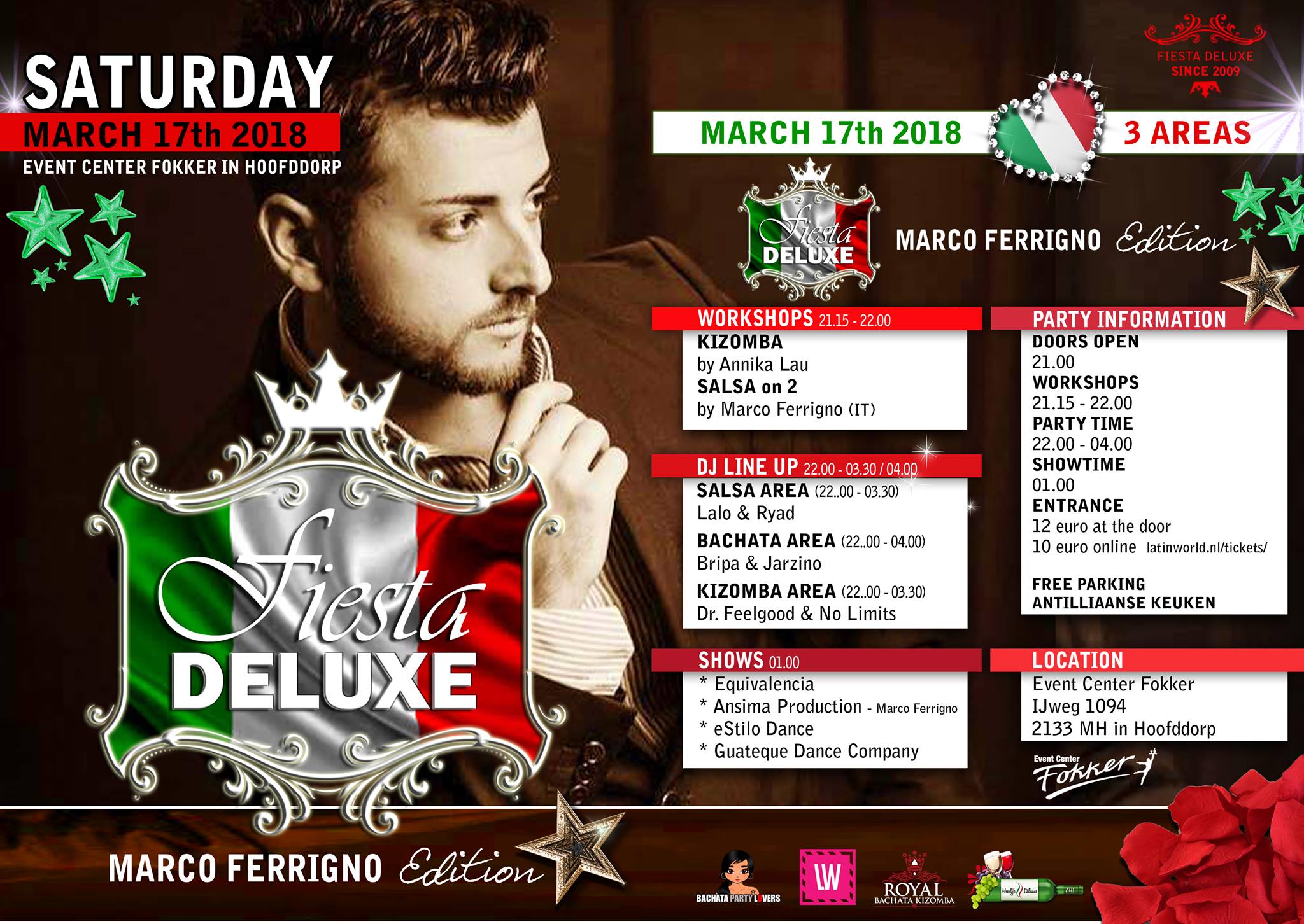 Fiesta Deluxe - Marco Ferrigno Edition (3 AREAS)