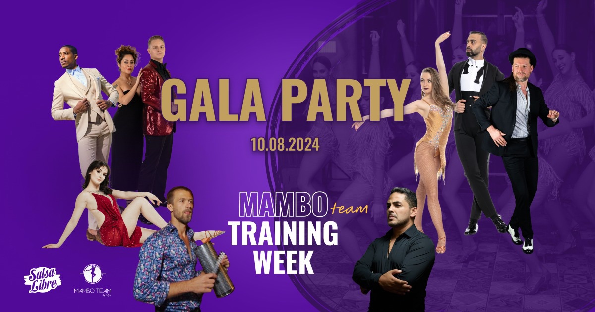 Mambo Training Week gala party 10.08