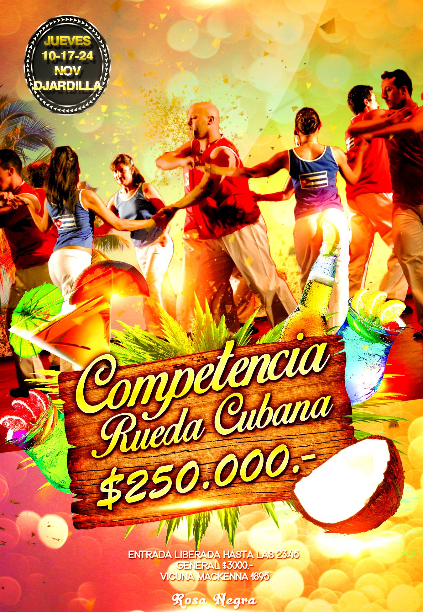Competencia Rueda Cubana social