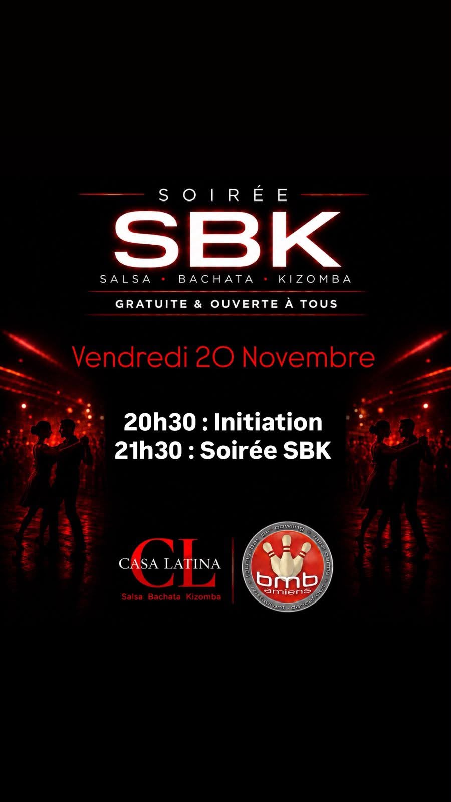 Initiation & Soirée SBK - Casa Latina au BMB