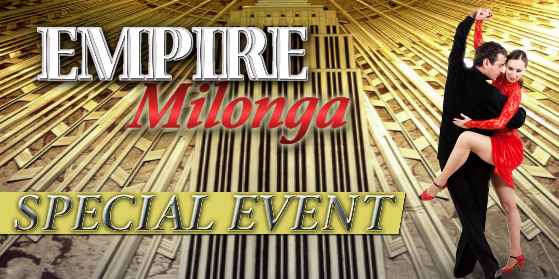 Empire Milonga - Friday, July 27th, 2018!