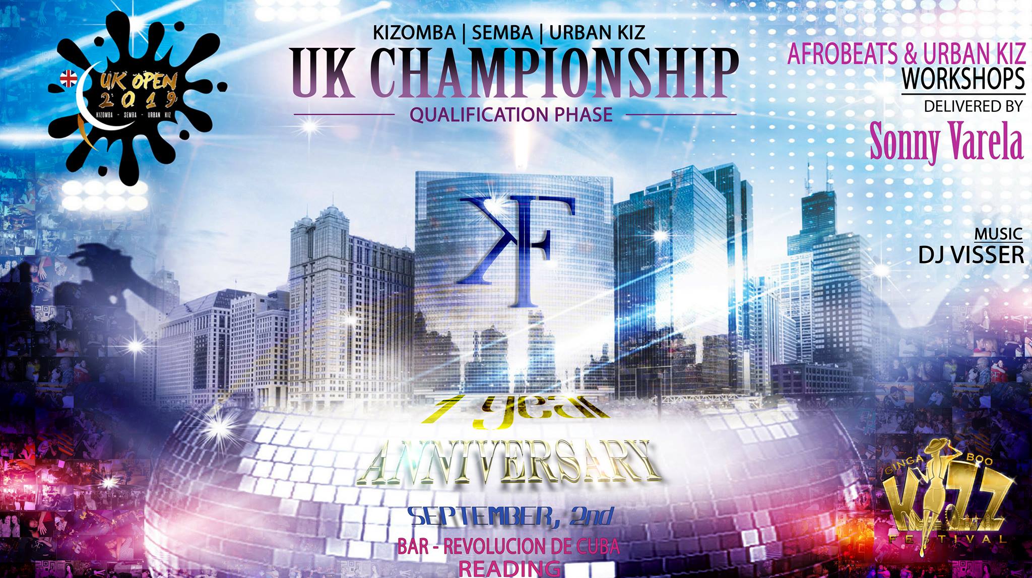 Kizomba Fusion - UK Open 2019 Reading Kizomba & Urban Kiz