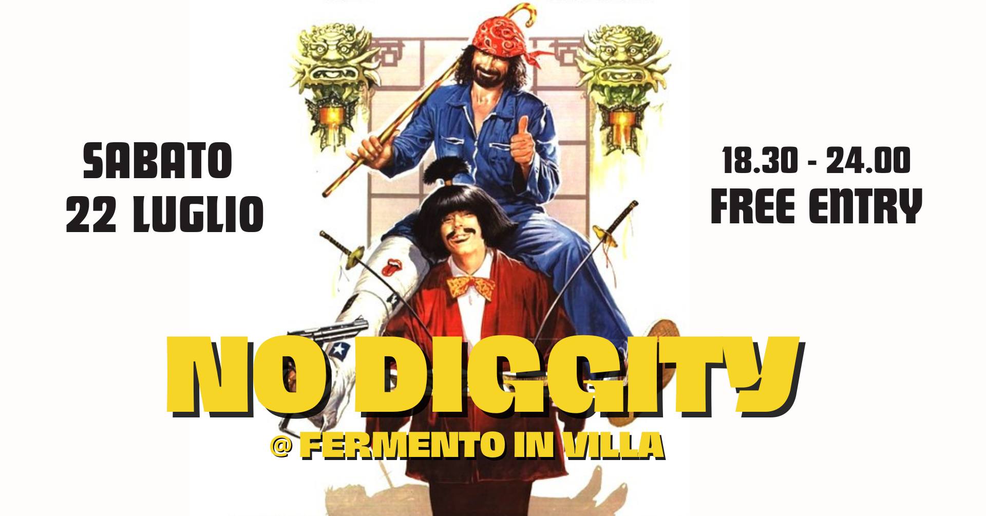 NO DIGGITY Fermento in Villa