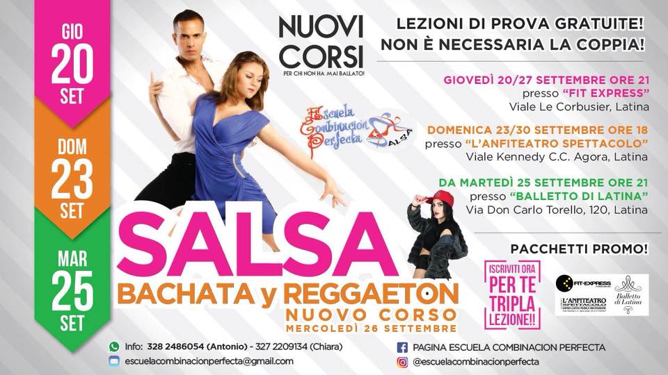 Lezione Di PROVA SALSA Y BACHATA