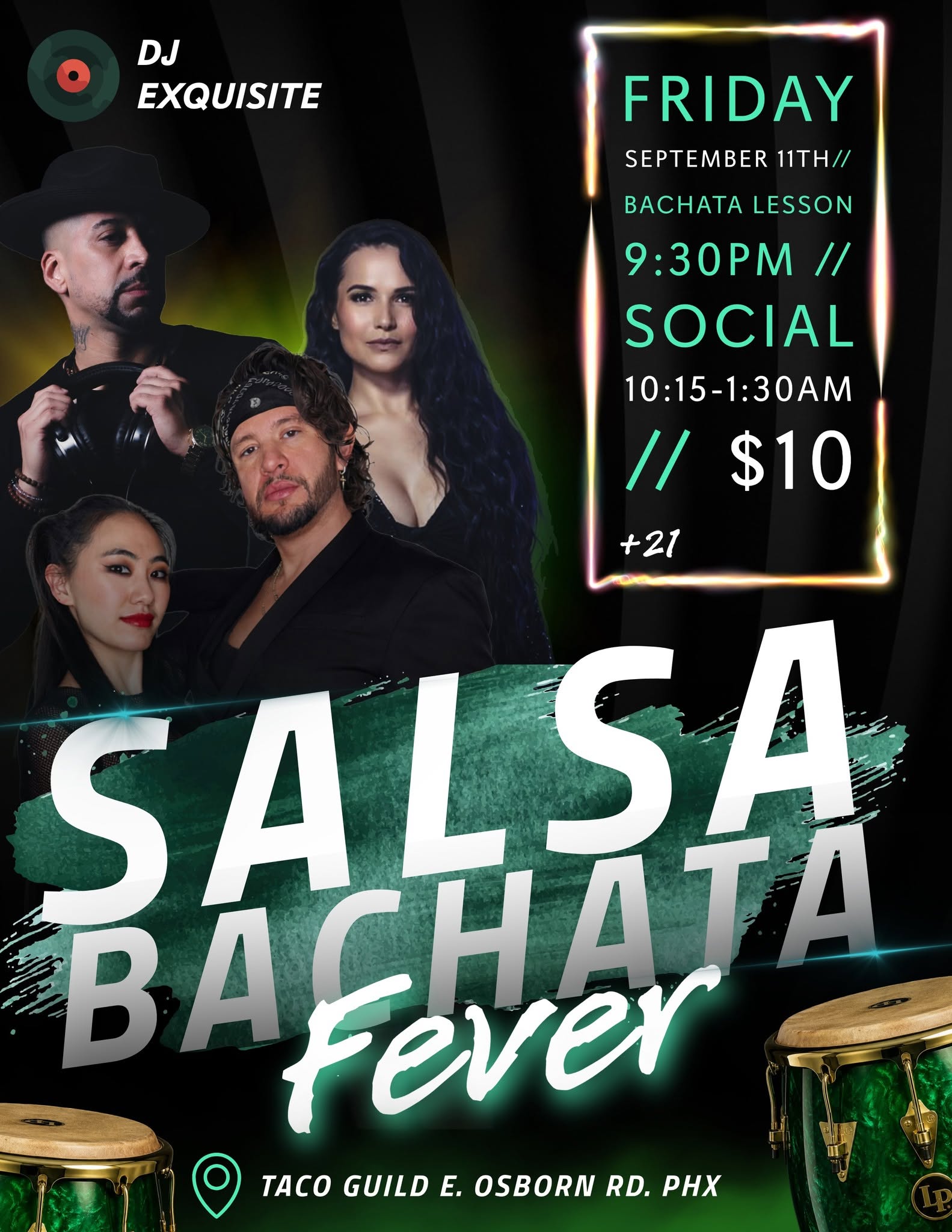 Salsa & Bachata Fever: Friday Latin Night!