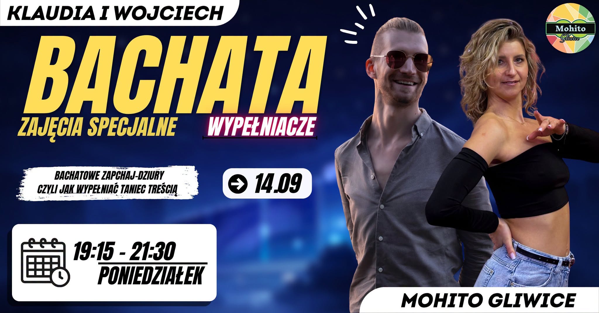 Bachata Wypełniacze czyli jak wypełnić taniec treścią Mohito Gliwice
