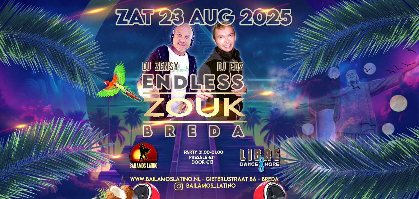 23 AUG ENDLESS ZOUK NIGHT DJ ZENSY & DJ EDZ JUST ZOUK DANCING