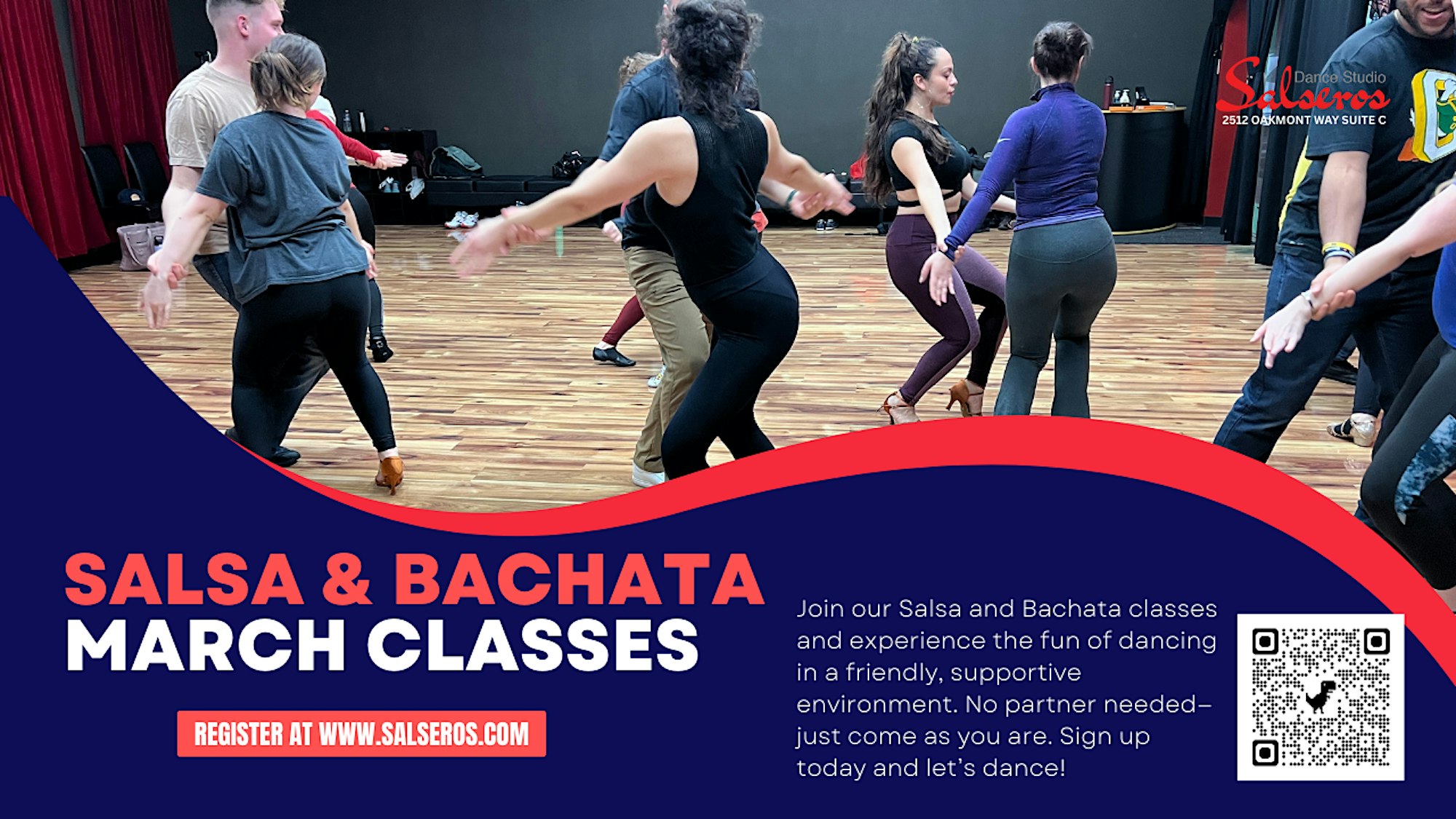 Salsa & Bachata Classes - March 2026
