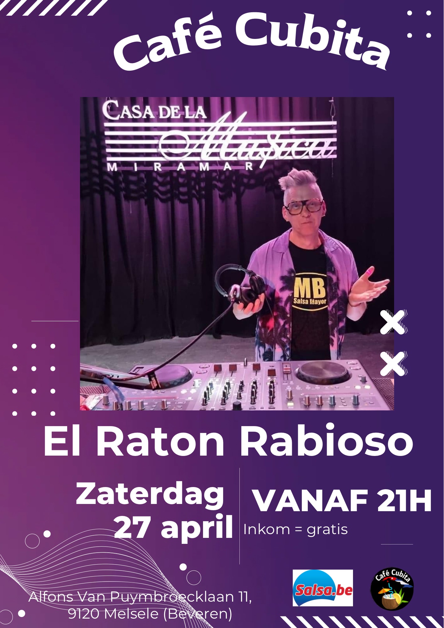 Raton Rabioso @Café Cubita