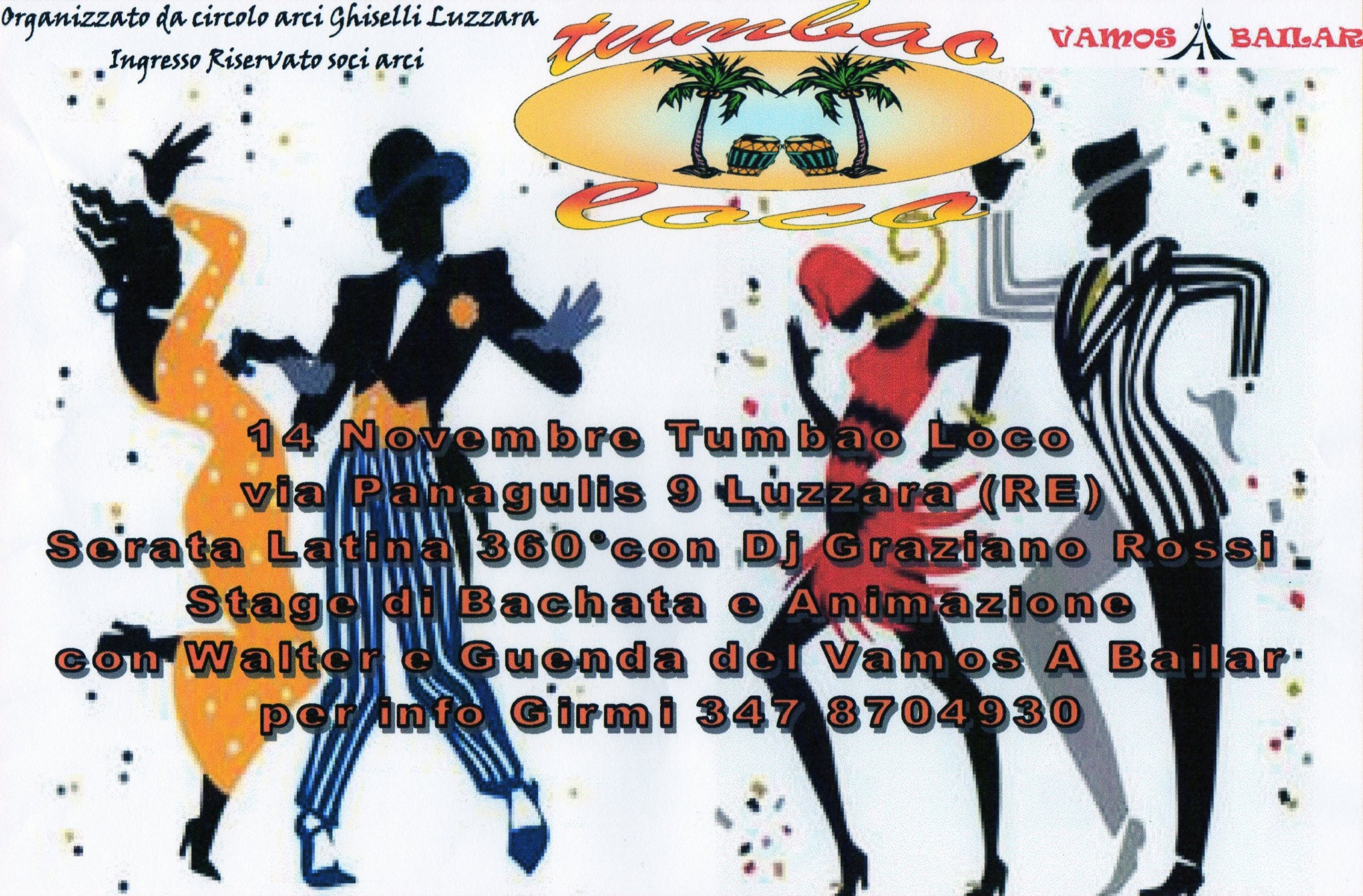 14 Novembre TUMBAO LOCO Luzzara