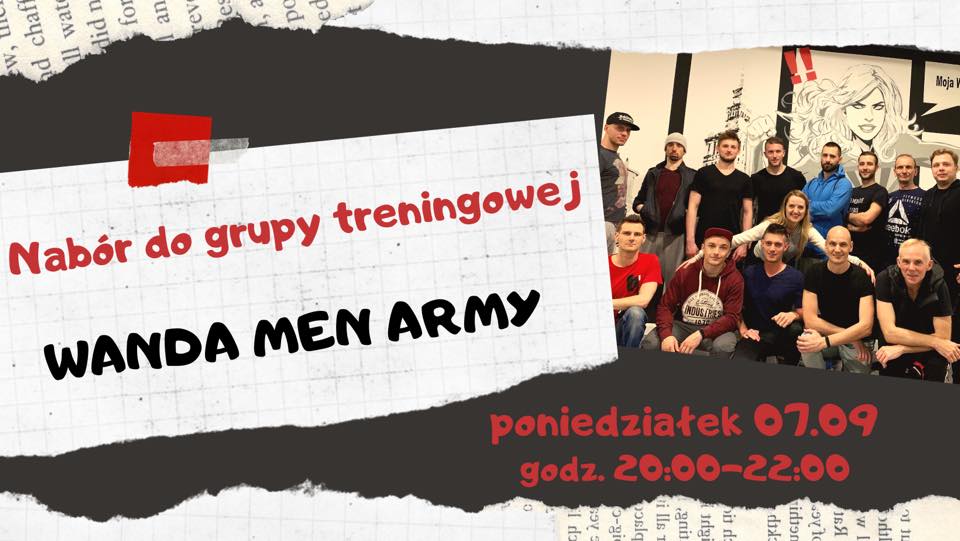 Nabór do grupy treningowej Wanda Men Army