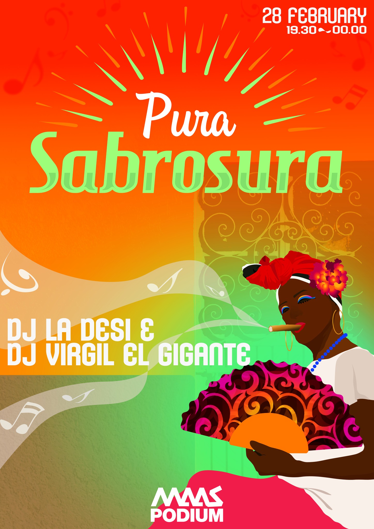 Pura Sabrosura February 28 at Maaspodium Rotterdam