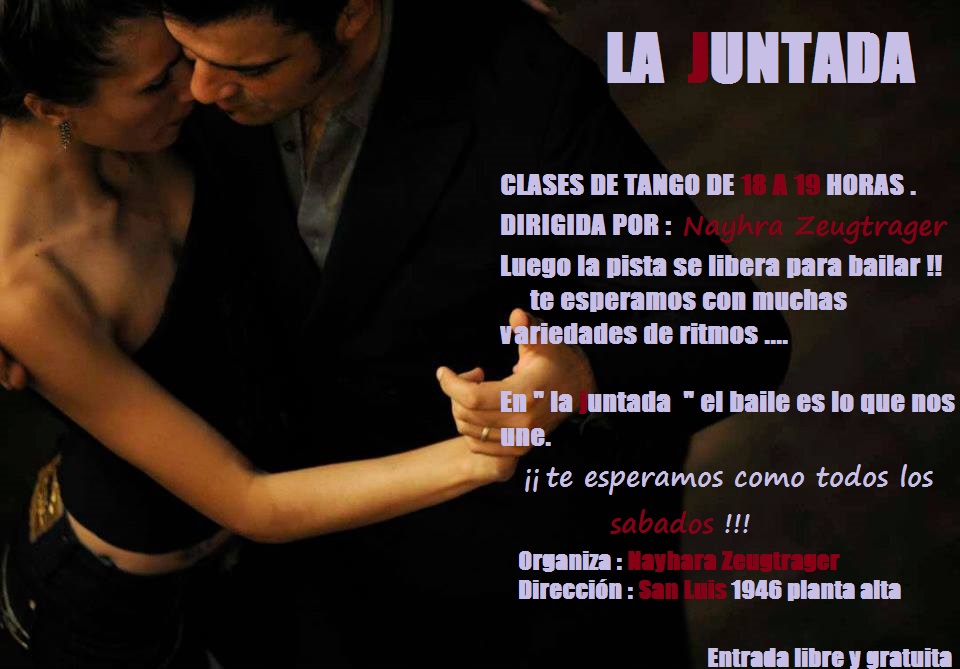 La juntada "Espacio de baile"