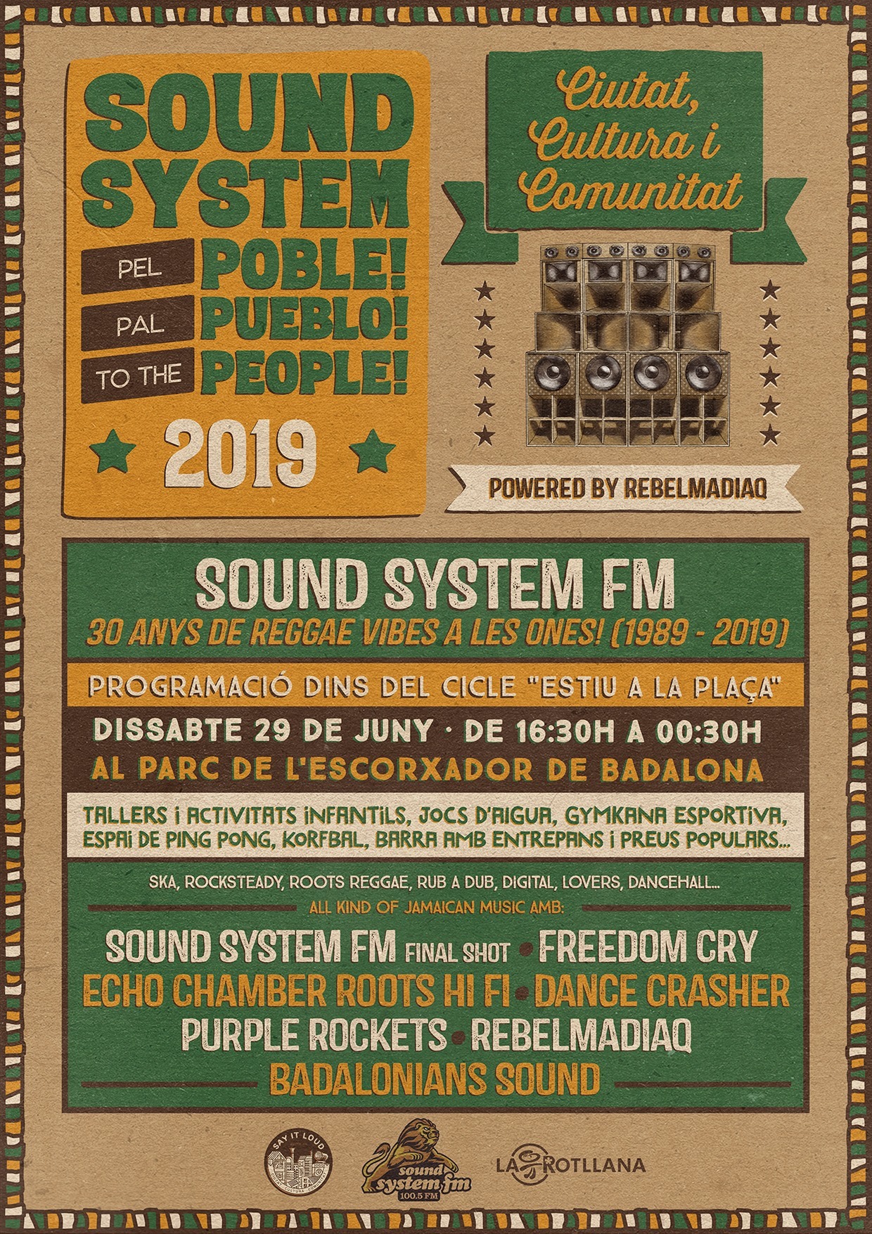 Sound System Pel Poble. Especial 30 Anys Sound System FM.