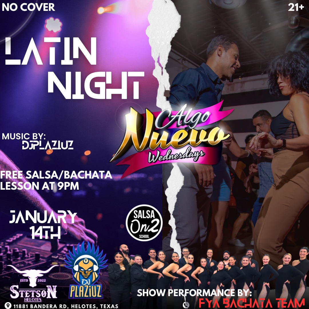 Salsa & Bachata Tropical Latin Night Party - NO COVER