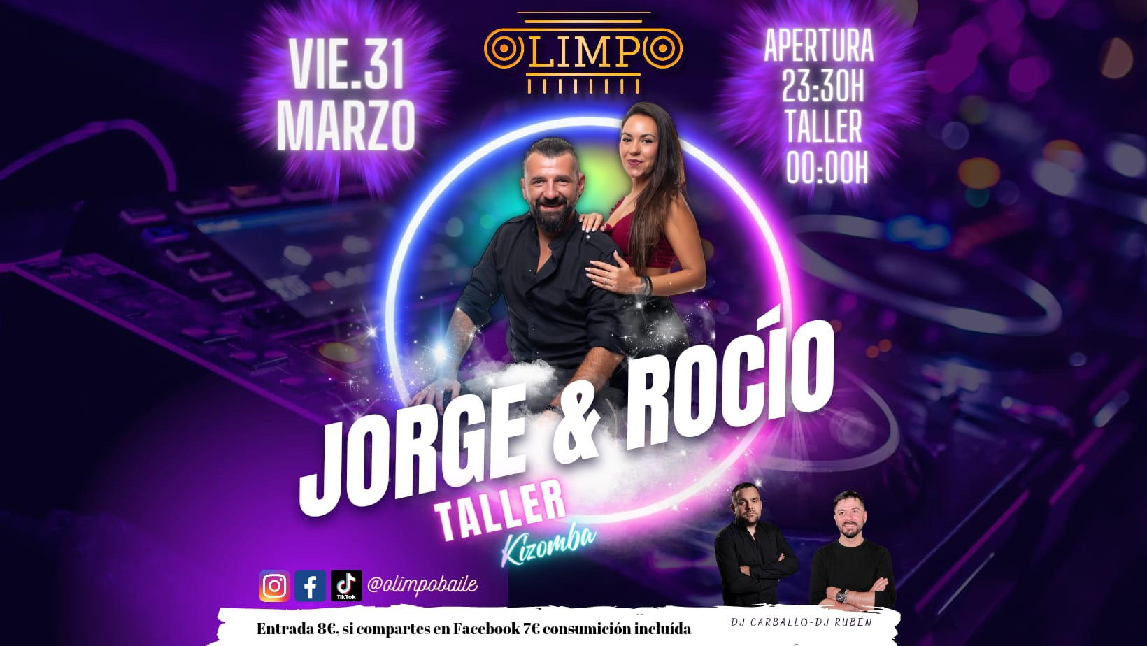 Jorge & Rocio en Olimpo!