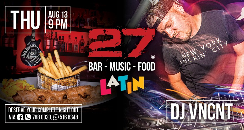 27 Latin DJ VNCNT