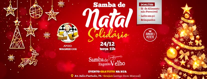 Samba de Natal Solidário no Grajaú - 11h
