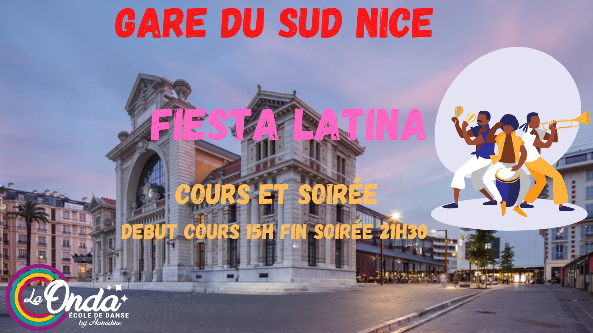 FIESTA LATINA à la Gare du Sud